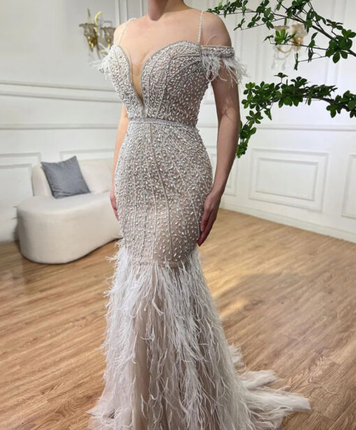 Luxury Designer Evening Dresses Mermaid Gowns for Formal Occasion LA72882