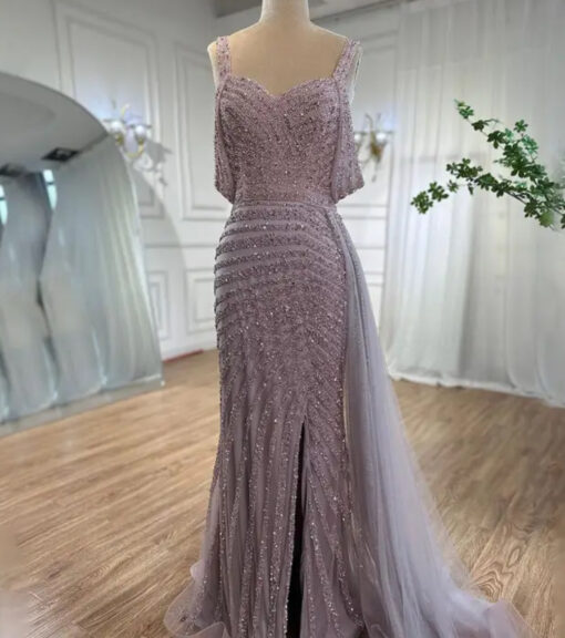 Luxury Mermaid Embellished Evening Dress