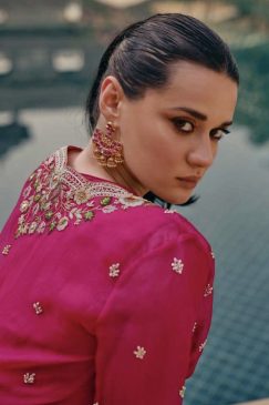 Alternative view of Pink Lehenga Suit With Jacket