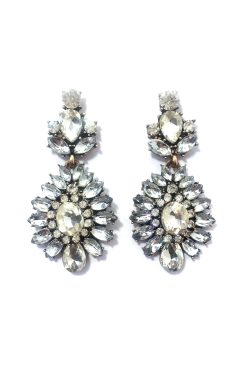 Grand Crystal Drop Earrings