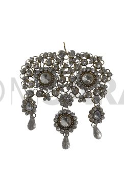 Crystal Dangle Maang Tikka Head Piece