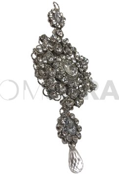 Alternative view of Crystal Maang Tikka Head Piece