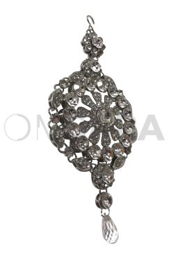 Alternative view of Crystal Maang Tikka Head Piece