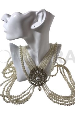 Alternative view of Unisex Moti And Crystal Bridal Belt