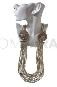 Alternative view of Unisex Moti And Crystal Bridal Belt
