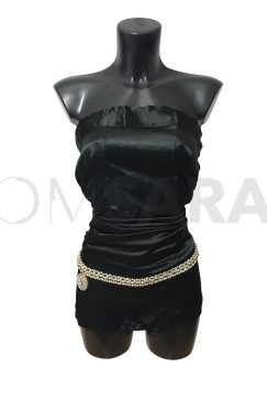 Moti And Crystal Saree Belt