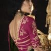Green Fancy Embroidered Wedding Saree